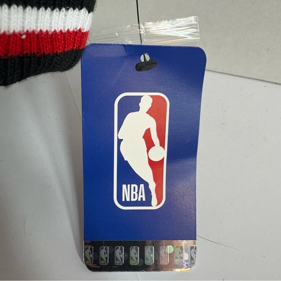 Houston Rockets JH Design NBA Varsity Jacket Men’s Medium Black Red Embroidered - Picture 5 of 5